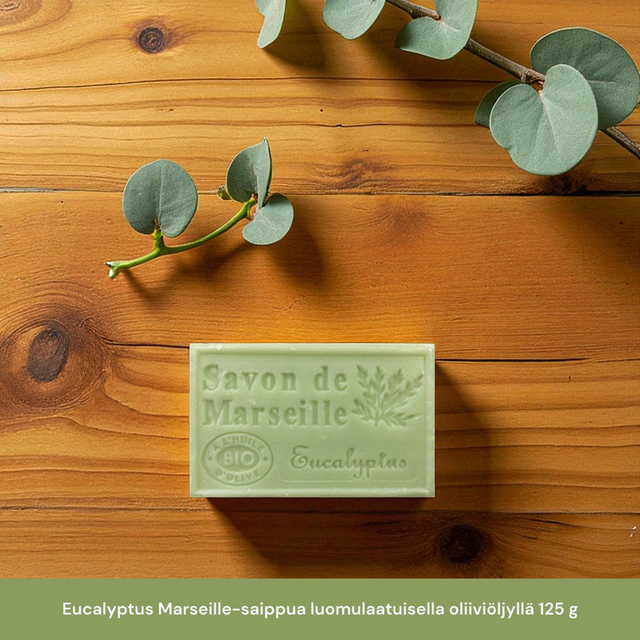 Marseille-saippua Eucalyptus 