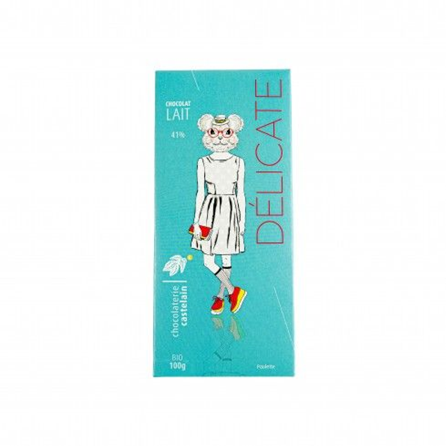 Tablette Chocolat Au Lait 39% BIO - 100g