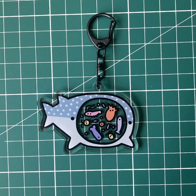 Porte-clé - Requin-Baleine