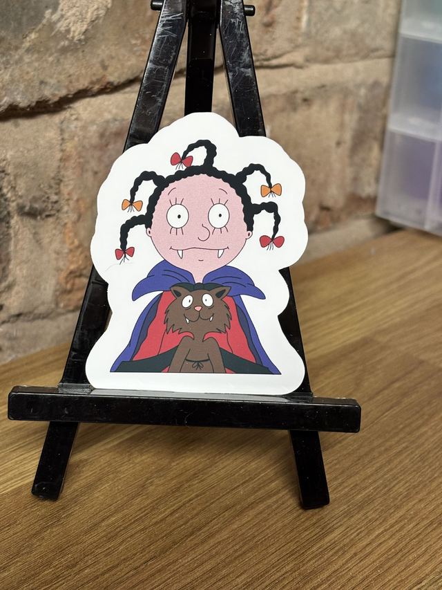 Mona the Vampire Sticker