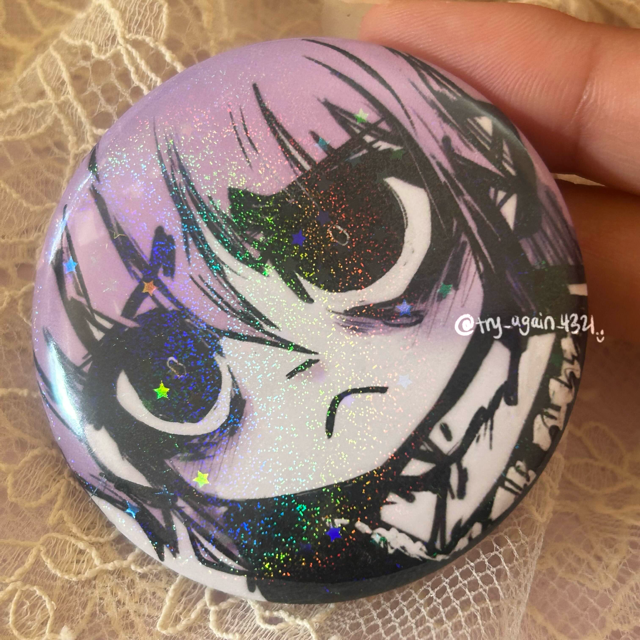 Crona pin badge