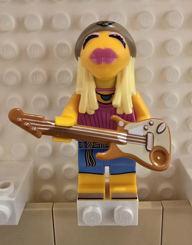 LEGO coltm12 The Muppets Janice Minifigur