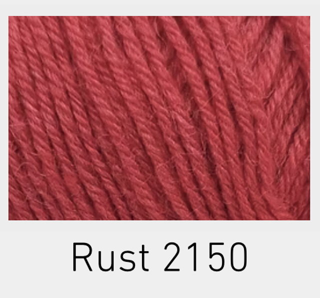 Truly Wool Rich Rust 2150