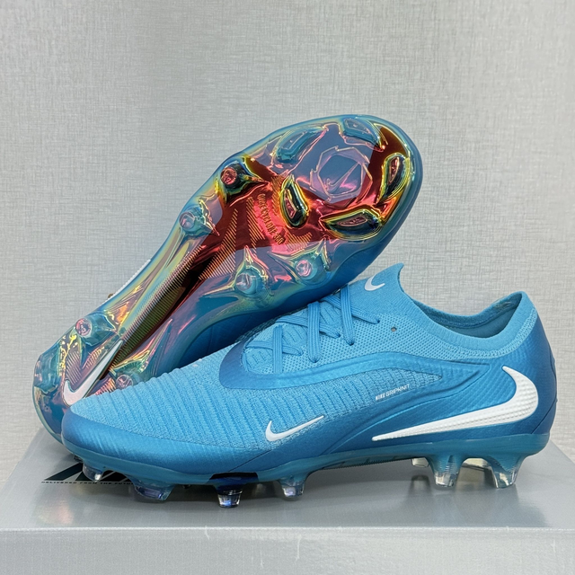 Nike phantom GX II ELITE FG - BLeu Furie / Blanc