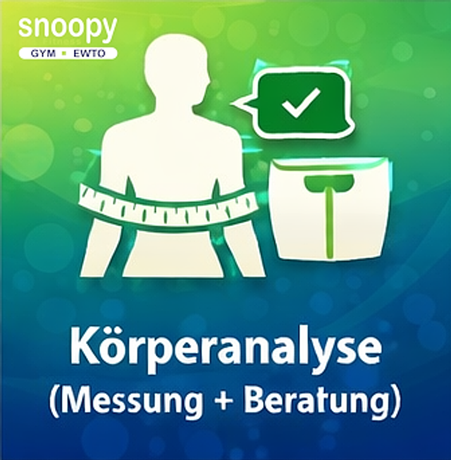 KÖRPERANALYSEMESSUNG mit Fachberatung