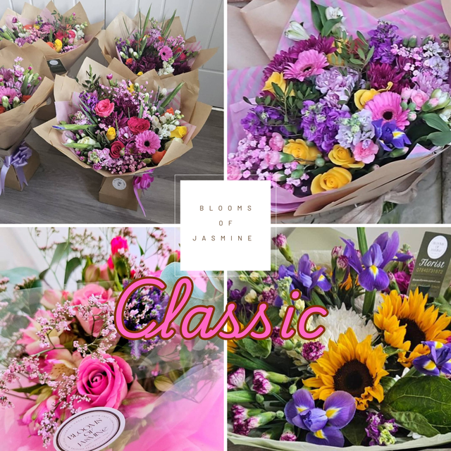 Luxury Gift Wrapped Bouquet (Classic)