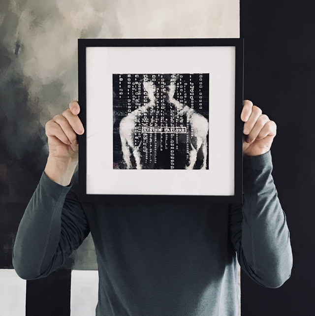 Lámina Enmarcada 30 x 30 cm