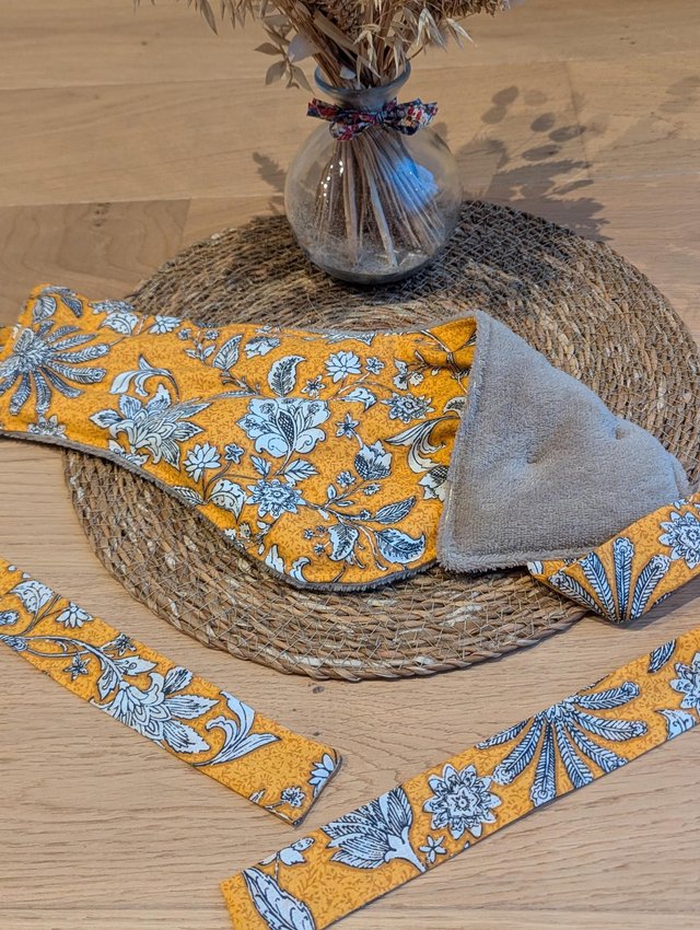 Bouillotte sèche avec sangles 