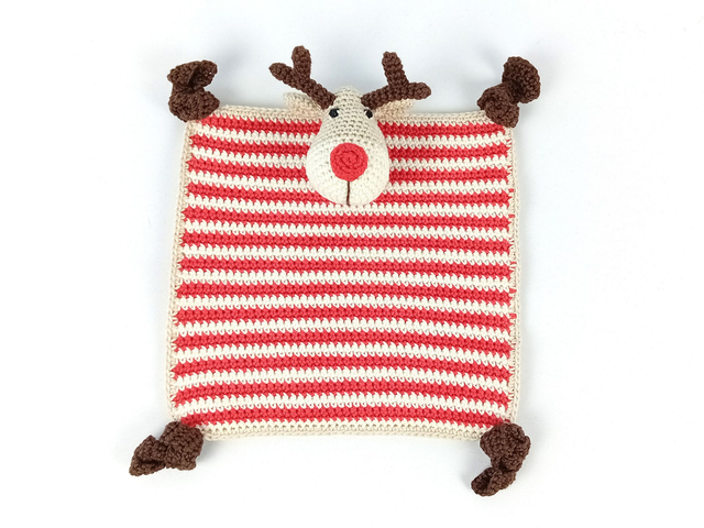 Knuffeldoekje Rendier Ralf 