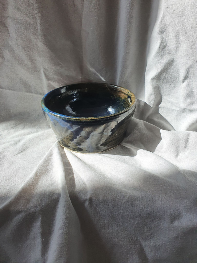 Chun blue ceramic bowl