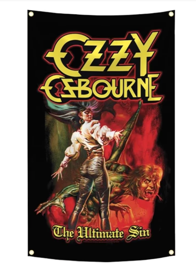 Grote vlaggen Ozzy Osbourne (150x90cm)