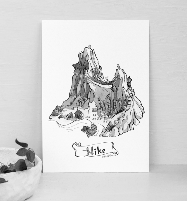 îles fantasy - L'aventure du Lama - Illustrations à l'unité