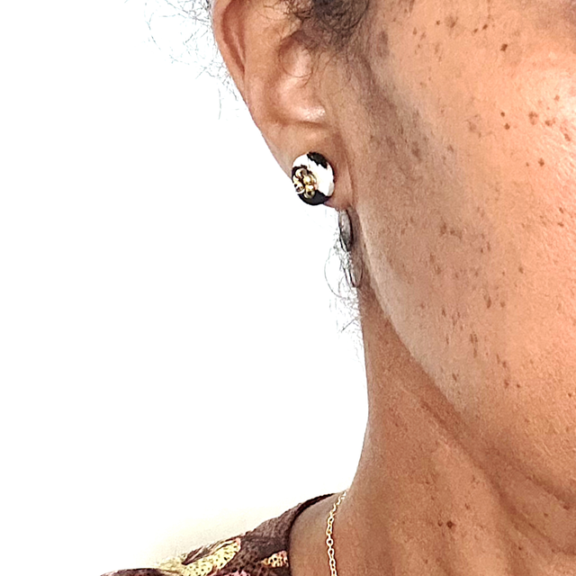 Puces d’oreilles textile 