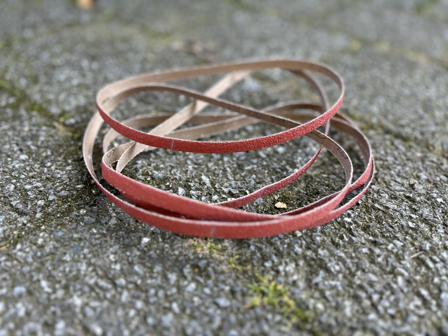 20 x Schleifband 13mm x 457mm (Metabo) 