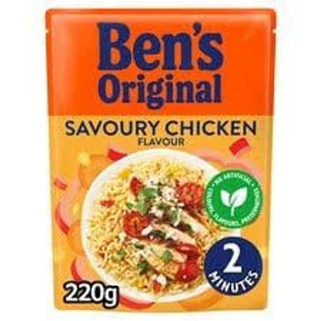 Ben's Original Savoury Chicken Flavour Rice