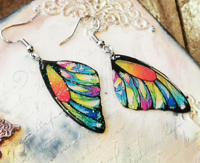 Boucles d&#039;oreilles Fée Flora 