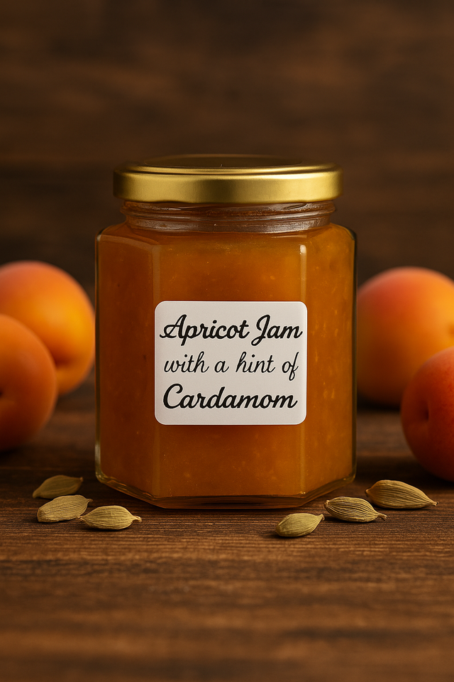Apricot &amp; Cardamom Jam