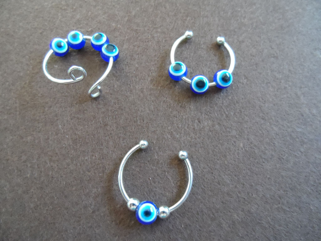 Bague oeil maléfique de protection