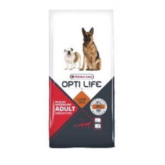 12,5 kg Opti Life Adult Digestion Medium & Maxi