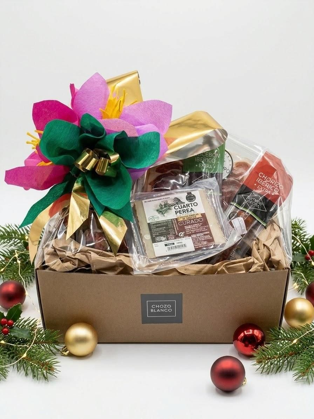 Cesta de Navidad y Lote Gourmet Ibérico CHOZO BLANCO

6