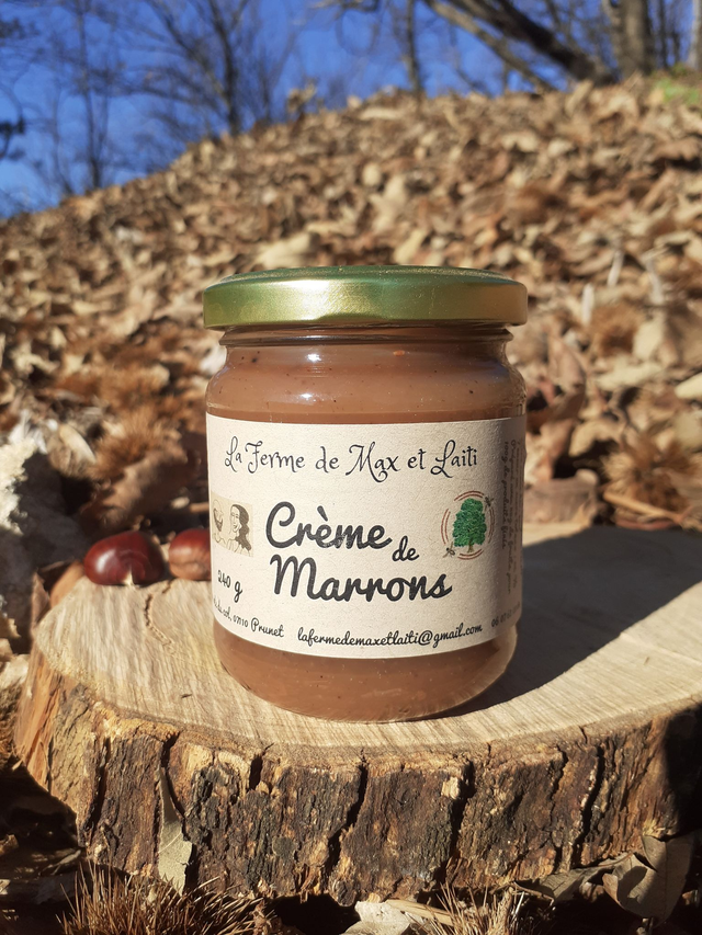 B ) Crème De marrons recette traditionnelle 240g 