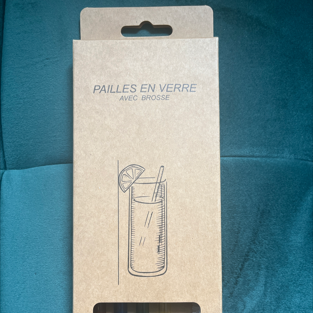 Pailles en verre 
