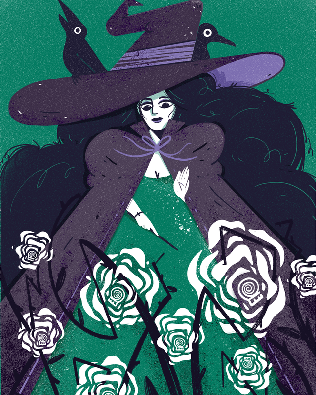 A4 - Sorcière empoisonné