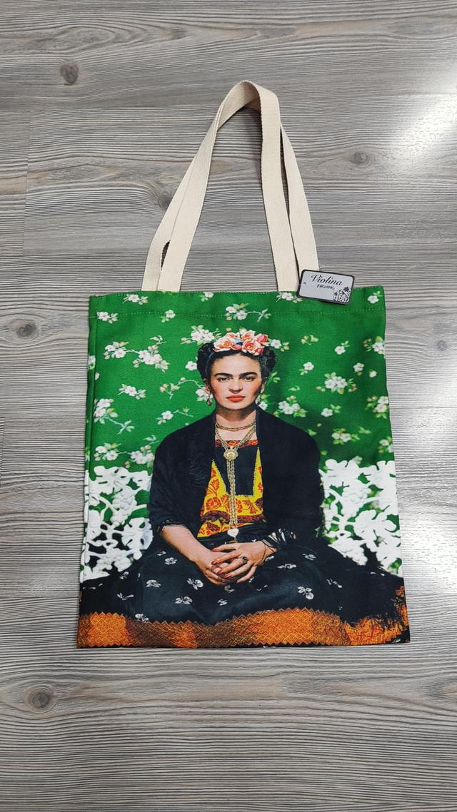 Borsa Shopper tote Frida Kahlo