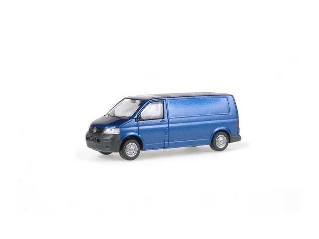 Volkswagen T5 bleu métallisé Rietze 21450 H0