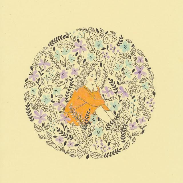 Originele tekening "Wachten"