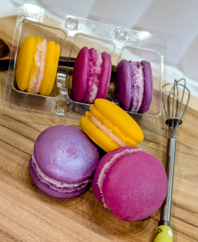 Macarons gourmands x3