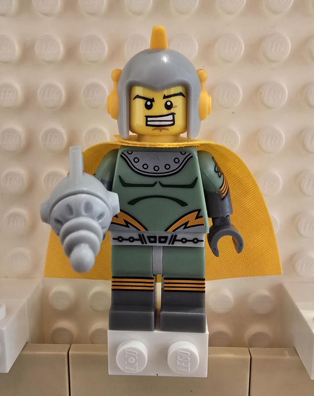 LEGO col296 Retro-Weltraumheld Minifigur