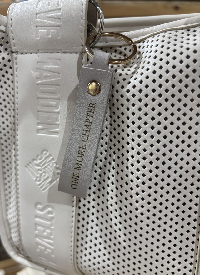 One More Chapter - Faux Leather Keyring