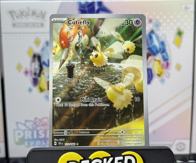  Pokémon TCG - Cutiefly Illustration Rare - 172/162 Temporal Forces - English