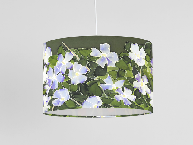 Greater perinwinkle ceiling shade     