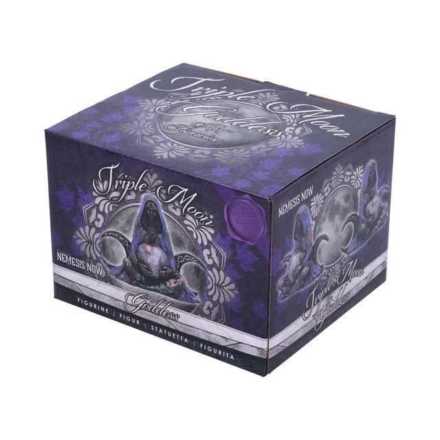 Triple Moon Goddess Art Figurine (Mini) 8.5cm