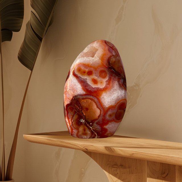 Cornaline forme libre 