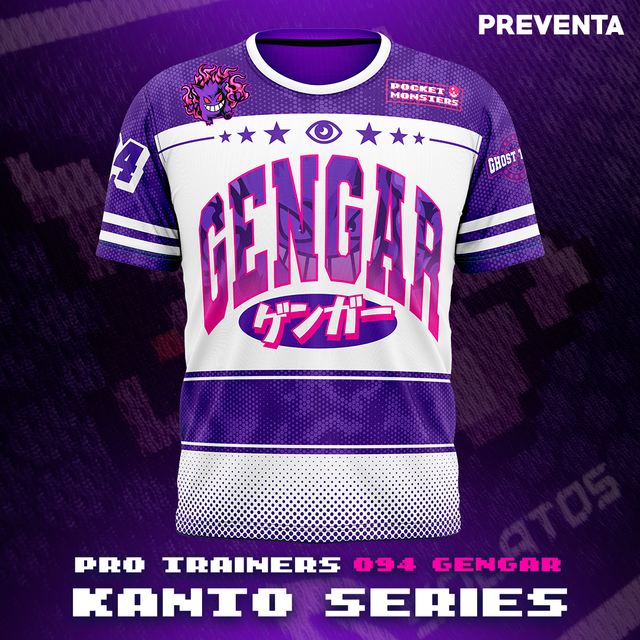 POLERA GENGAR PRO TRAINERS (PREVENTA ENERO 2026)