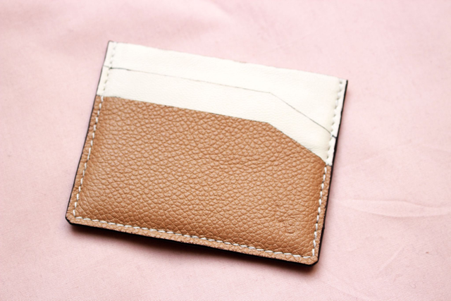 Porte Carte - Camel&amp;Crème