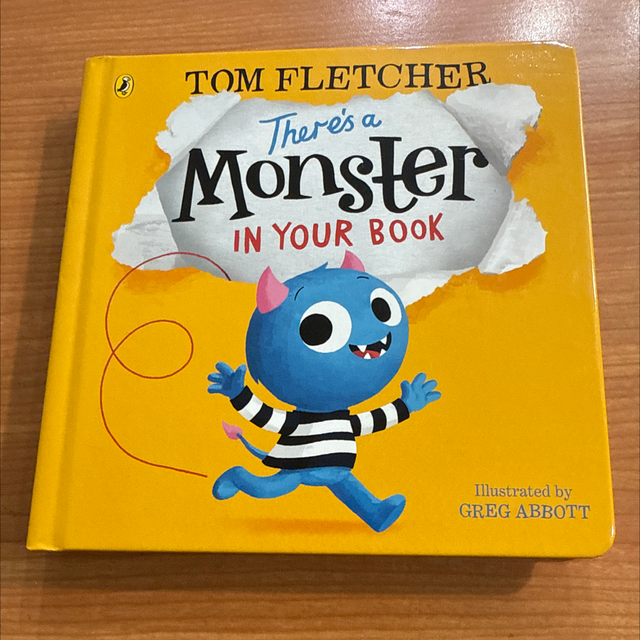 There’s a monster in your book 