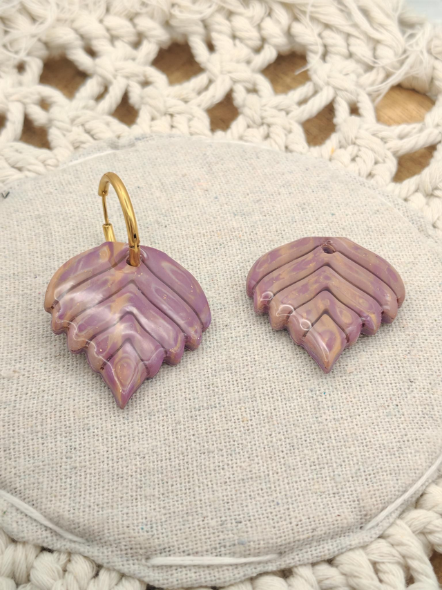 Feuilles violette