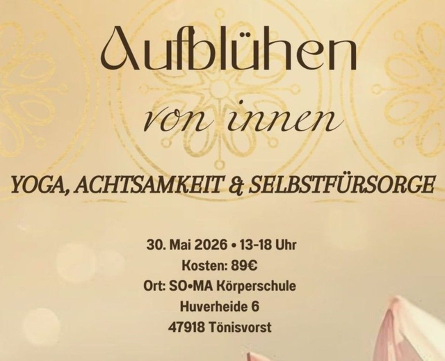 Aufblühen von innen