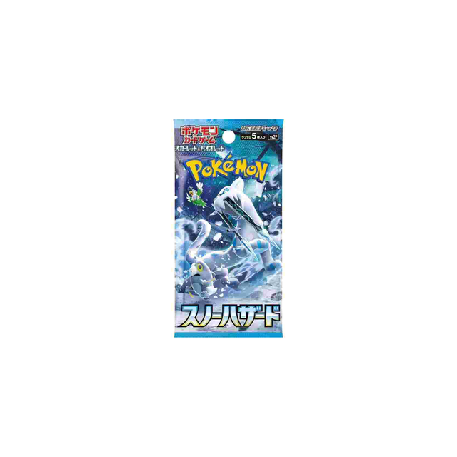 Korean Booster Pack &quot;Snow Hazard&quot; sv2P - Pokémon Kor 