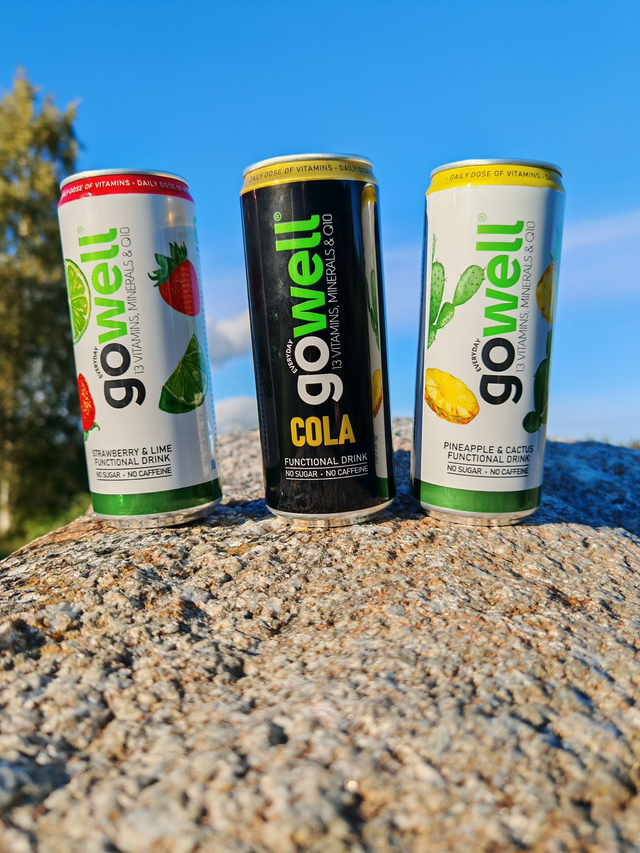 Gowell - vitamiinijuoma 0,33 l cola