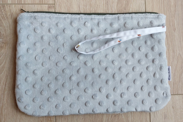 Trousse souple gris  mouton