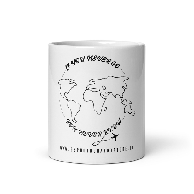 Tazza bianca travel mod