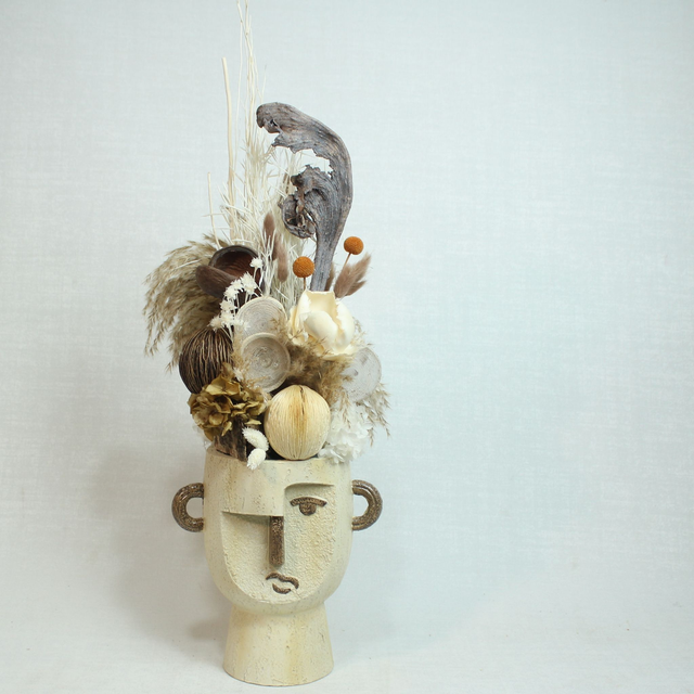 0CR604   CABEZA CREMA, CHOCOLATE