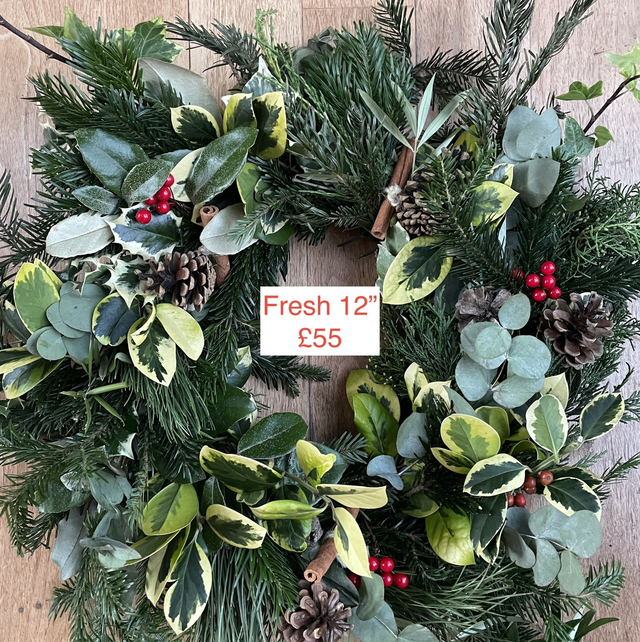 Wreath Fresh 12"