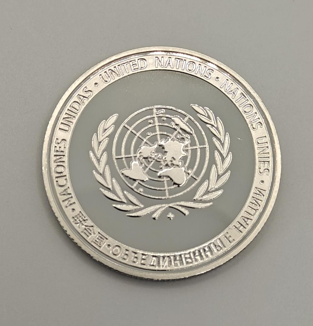 United Nations challenge coin