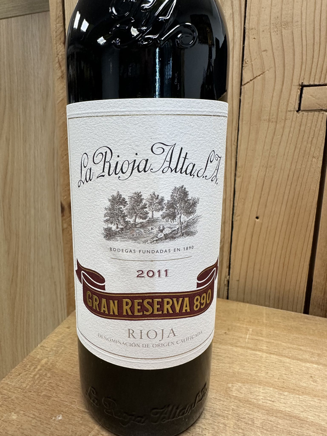 La Rioja Alta Gran Reserva 890 2011